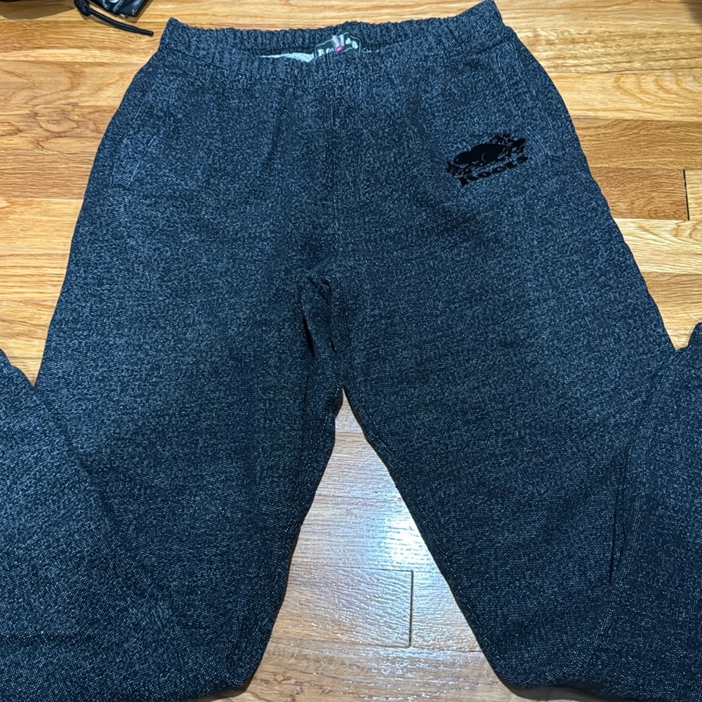 ROOTS black jogger sweatpants
